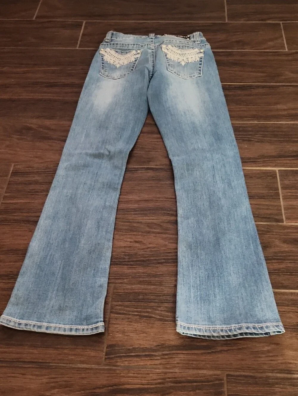 Light Wash Kids' Flared Jeans